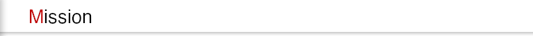 Mission 使命