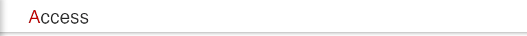 アクセス